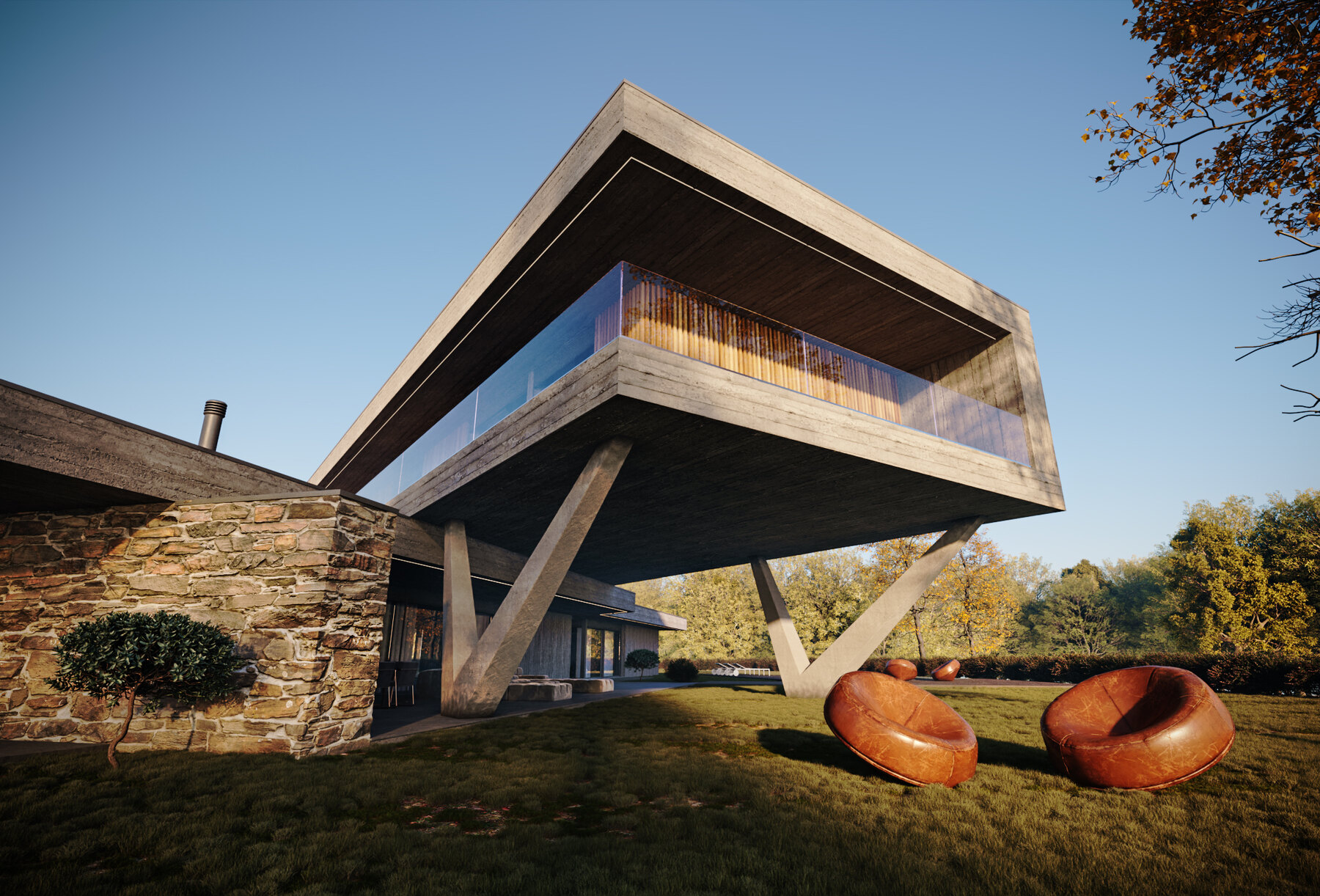 Casa VF Fornelos, detalhe de fachada