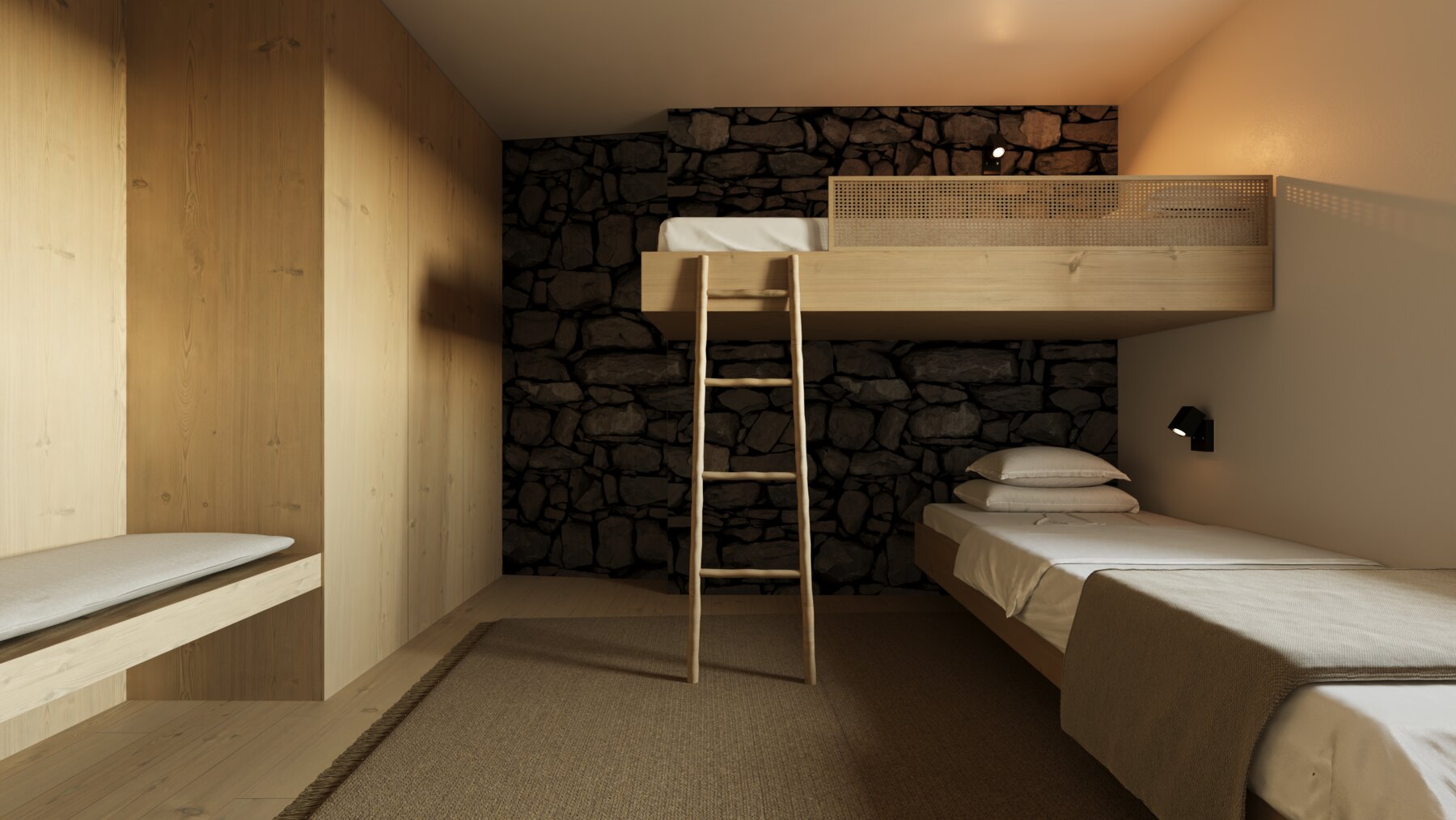 Fundo da Aldeia, detalhe interior