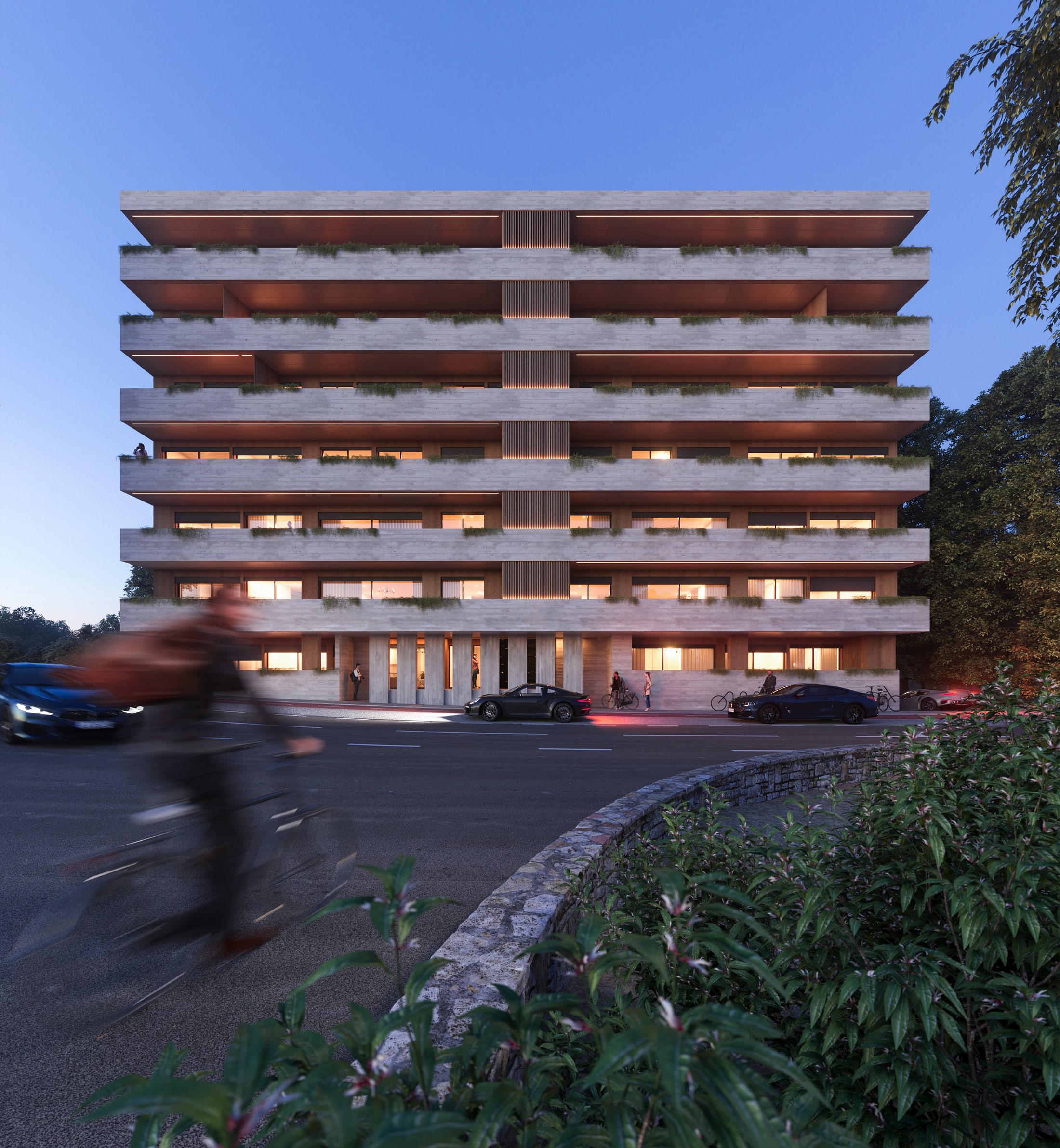 Torre VF Famalicão, fachada principal